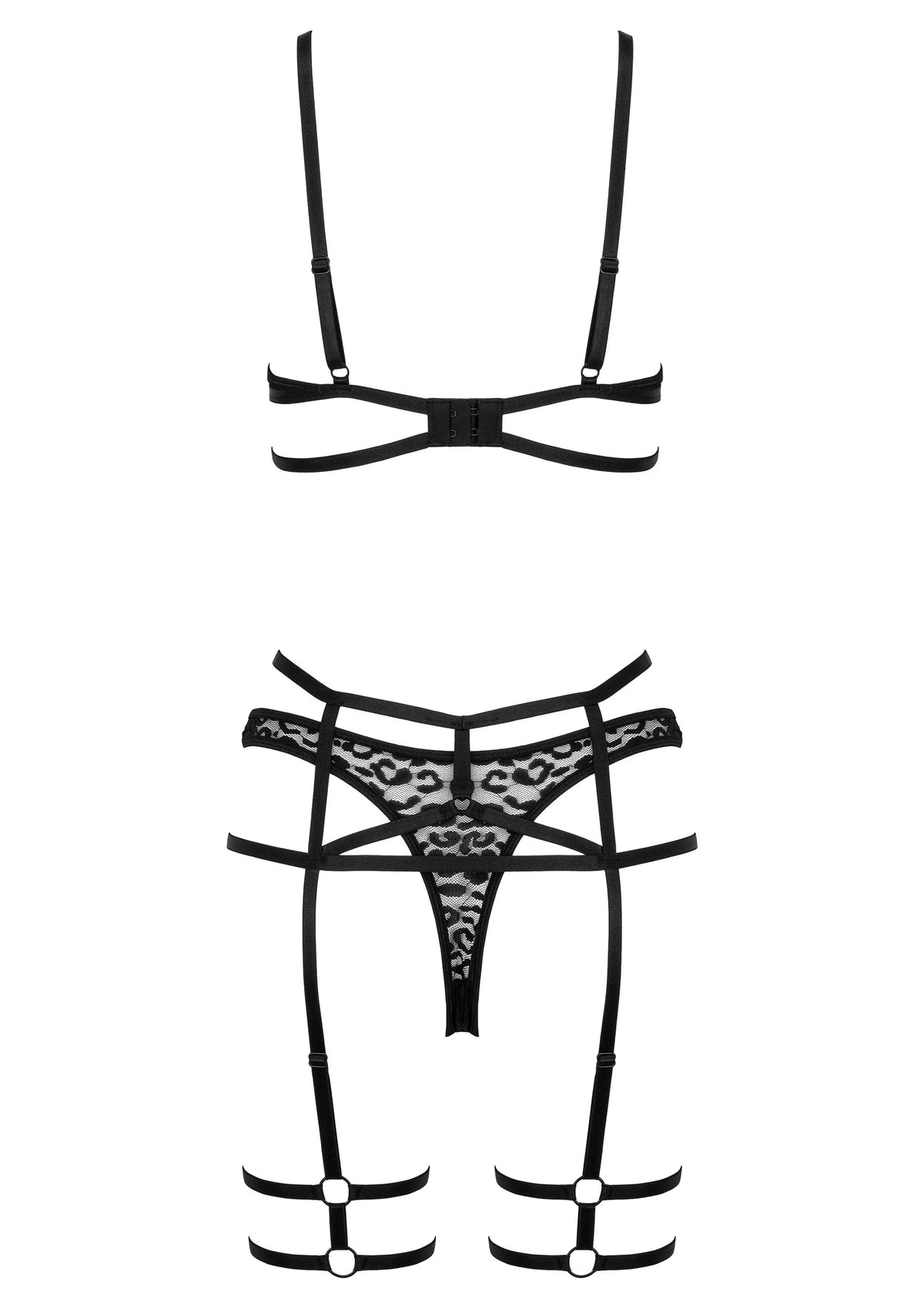 Bestel: 3 Pcs Set THP106 - bij Happytoys.nl, happytoys.be, Happytoys.ae: erotische sex webshop | liever Happy dan Easy âââââ - Default Title - 79898 - BLACK - S/M