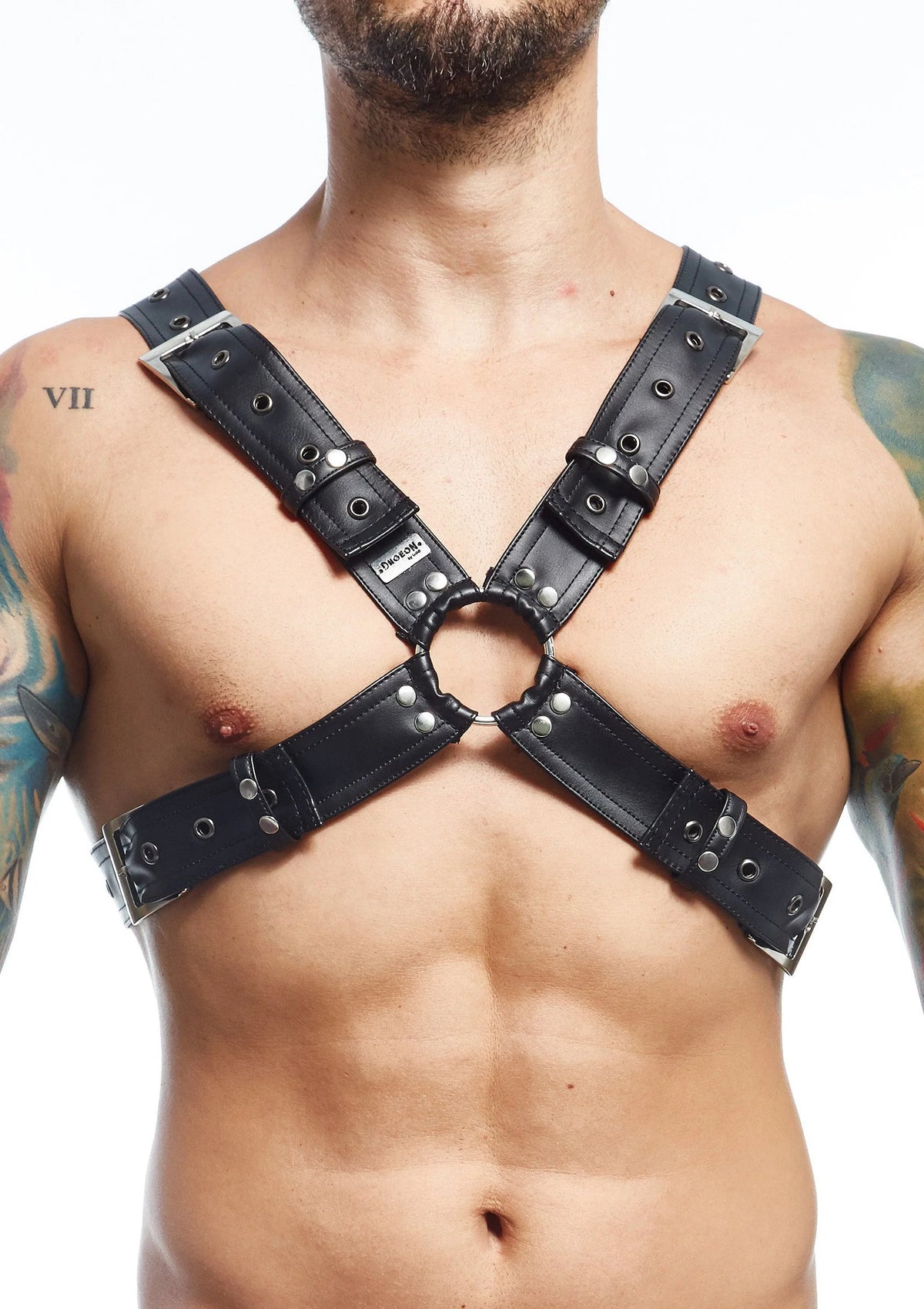 Bestel: DNGEON X Harness Belts by MOB DNGEON - bij Happytoys.nl, happytoys.be, Happytoys.ae: erotische sex webshop | liever Happy dan Easy âââââ - Default Title - 81288 - BLACK - O/S