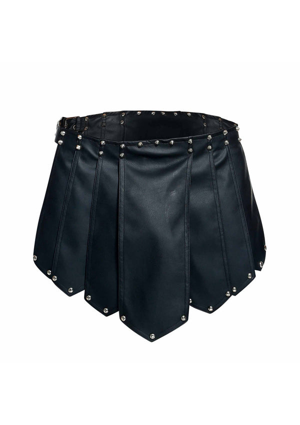 Bestel: Black Roman Skirt by MOB Dngeon - bij Happytoys.nl, happytoys.be, Happytoys.ae: erotische sex webshop | liever Happy dan Easy âââââ