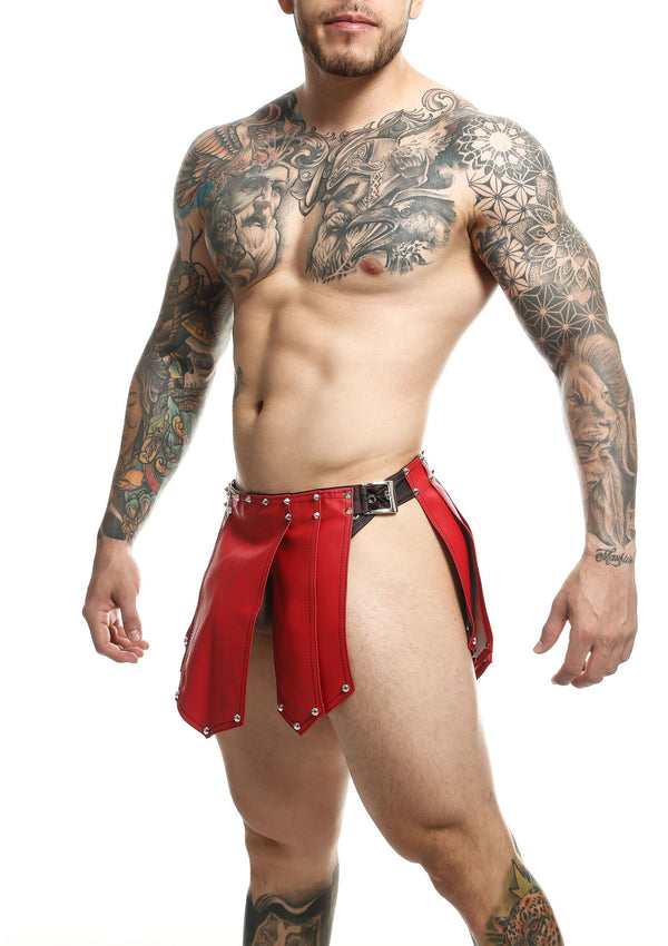 Bestel: Roman Skirt by Dngeon - bij Happytoys.nl, happytoys.be, Happytoys.ae: erotische sex webshop | liever Happy dan Easy ⭐⭐⭐⭐⭐ - Rood - 81309 - RED - O/S
