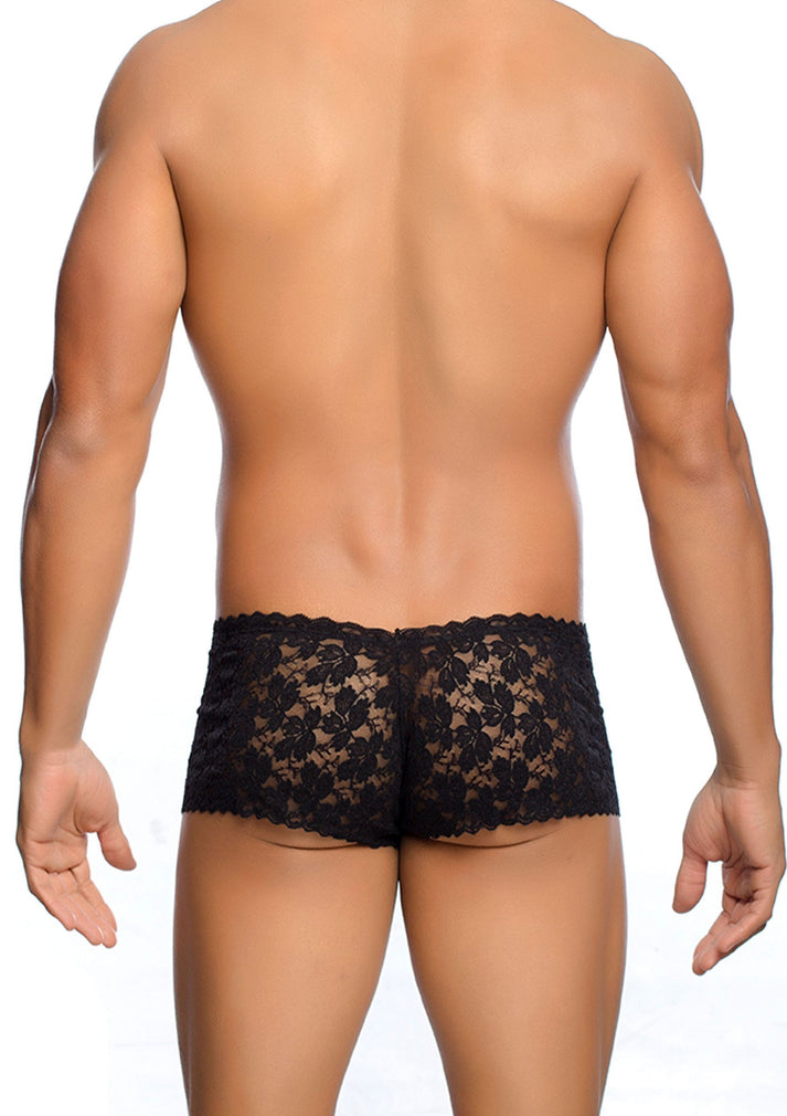 Bestel: Rose Lace Boy Short by MOB Eroticwear - bij Happytoys.nl, happytoys.be, Happytoys.ae: erotische sex webshop | liever Happy dan Easy ⭐⭐⭐⭐⭐