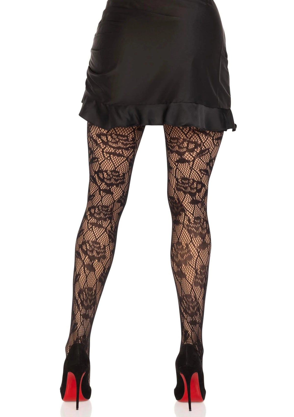 Bestel: Wild Rose Net Pantyhose by Leg Avenue - bij Happytoys.nl, happytoys.be, Happytoys.ae: erotische sex webshop | liever Happy dan Easy ⭐⭐⭐⭐⭐