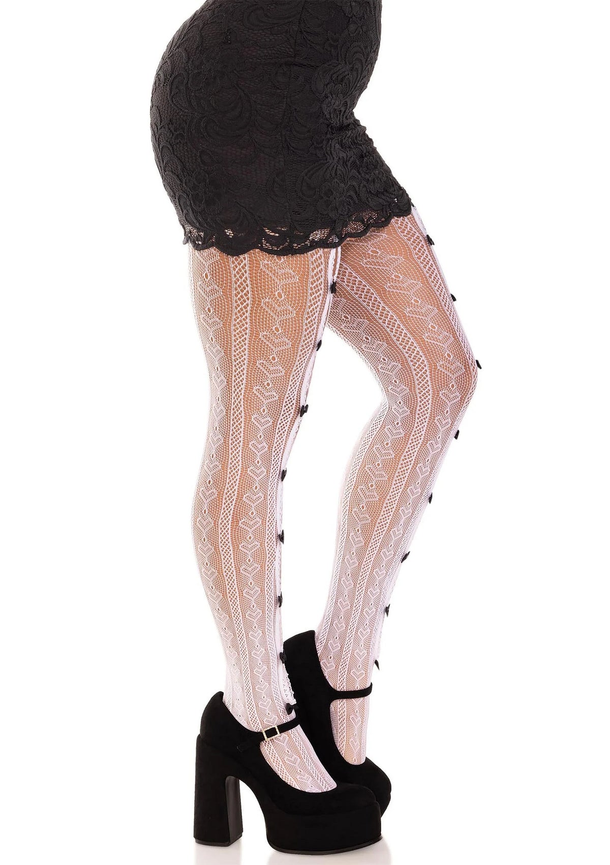 Bestel: Sweetheart Striped Net Pantyhose - bij Happytoys.nl, happytoys.be, Happytoys.ae: erotische sex webshop | liever Happy dan Easy ⭐⭐⭐⭐⭐