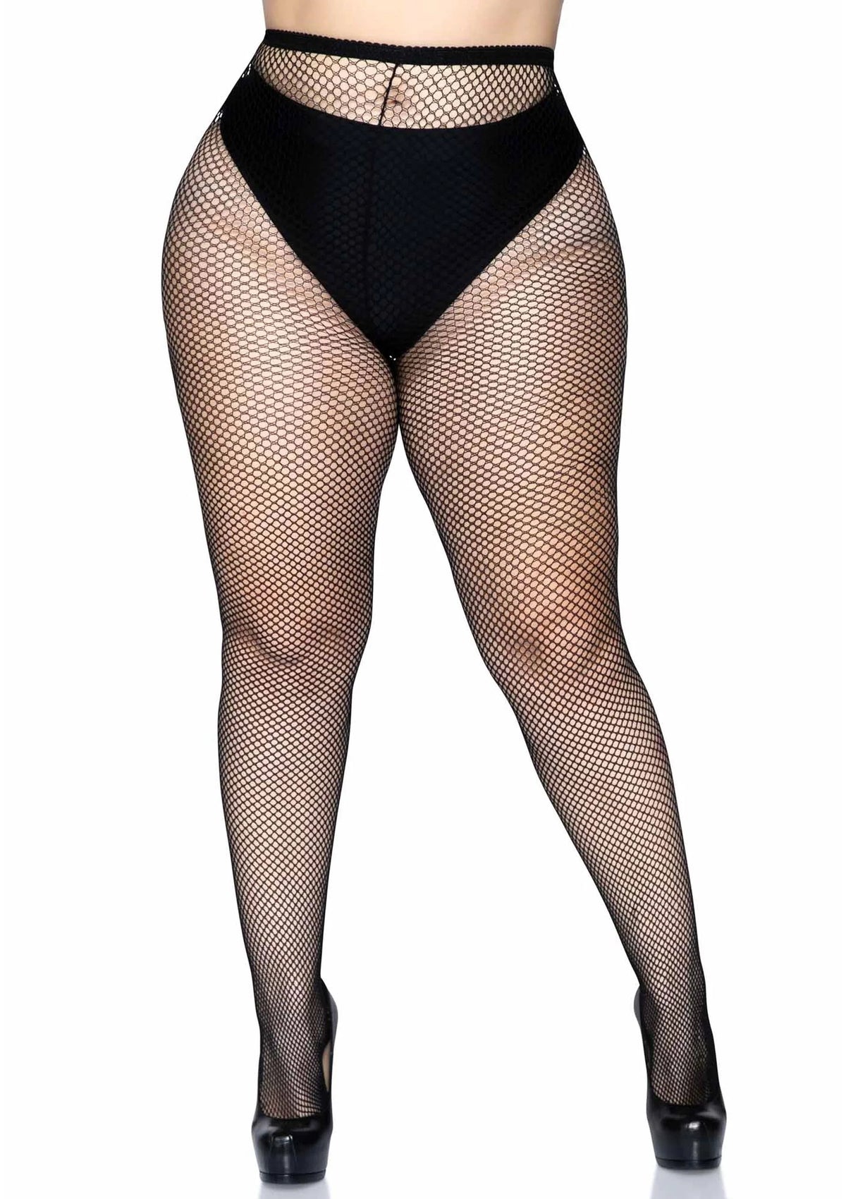 Bestel: Plus Fishnet Pantyhose by Leg Avenue - lingerie bij Happytoys.nl, happytoys.be, Happytoys.ae: erotische sex webshop | liever Happy dan Easy âââââ - Zwart - 85186 - BLACK - O/S