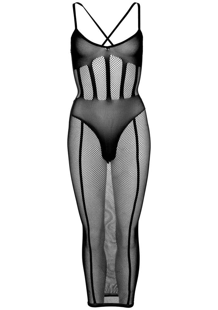 Bestel: Net and Opaque Bodysuit and Skirt by Leg Avenue - bij Happytoys.nl, happytoys.be, Happytoys.ae: erotische sex webshop | liever Happy dan Easy âââââ