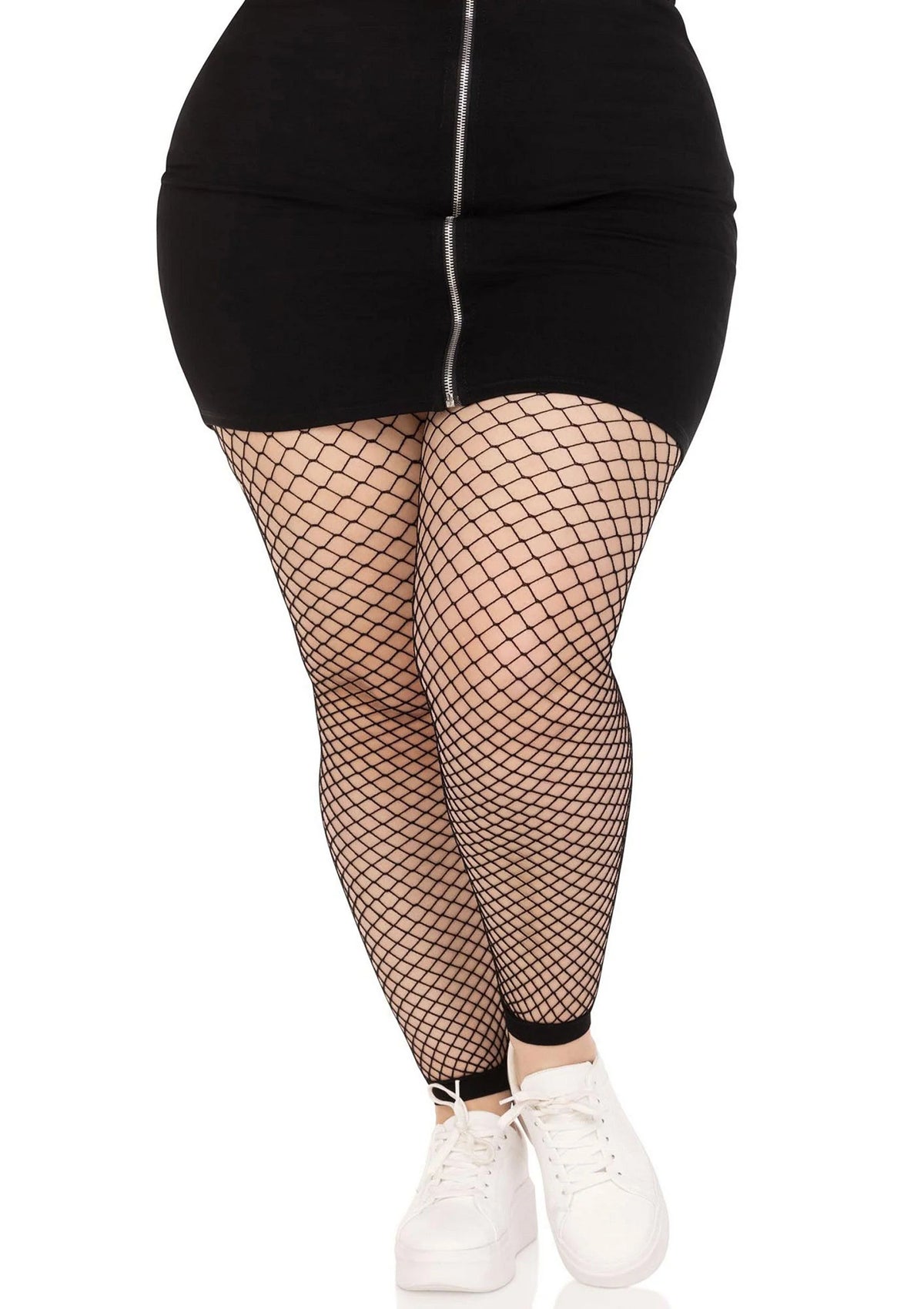 Bestel: Plus Industrial Net Footless Tights - bij Happytoys.nl, happytoys.be, Happytoys.ae: erotische sex webshop | liever Happy dan Easy âââââ