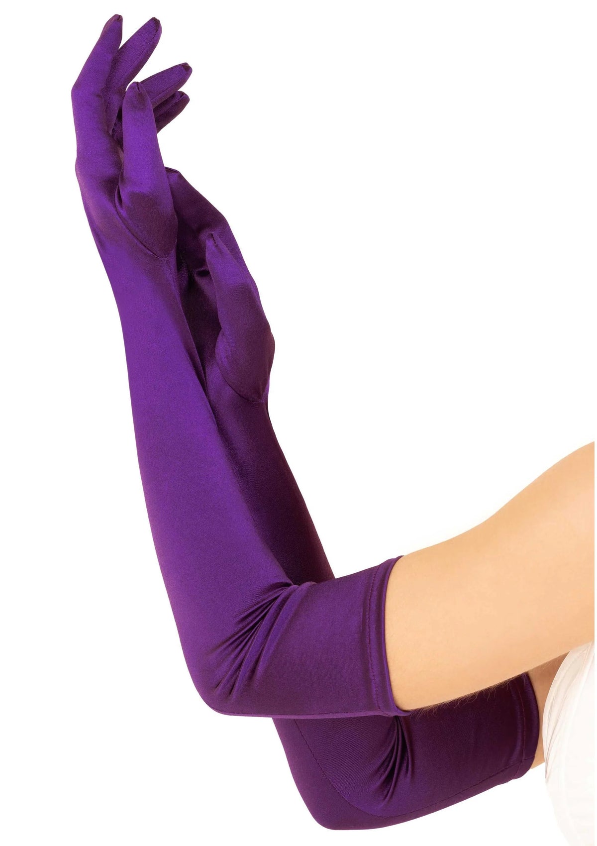 Bestel: Extra Long Satin Gloves by Leg Avenue - bij Happytoys.nl, happytoys.be, Happytoys.ae: erotische sex webshop | liever Happy dan Easy âââââ - Paars - 88001 - PURPLE - O/S
