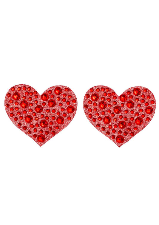 Beste vandaag nog: Leg Avenue Amore nipple jewel stickers - bij Happytoys