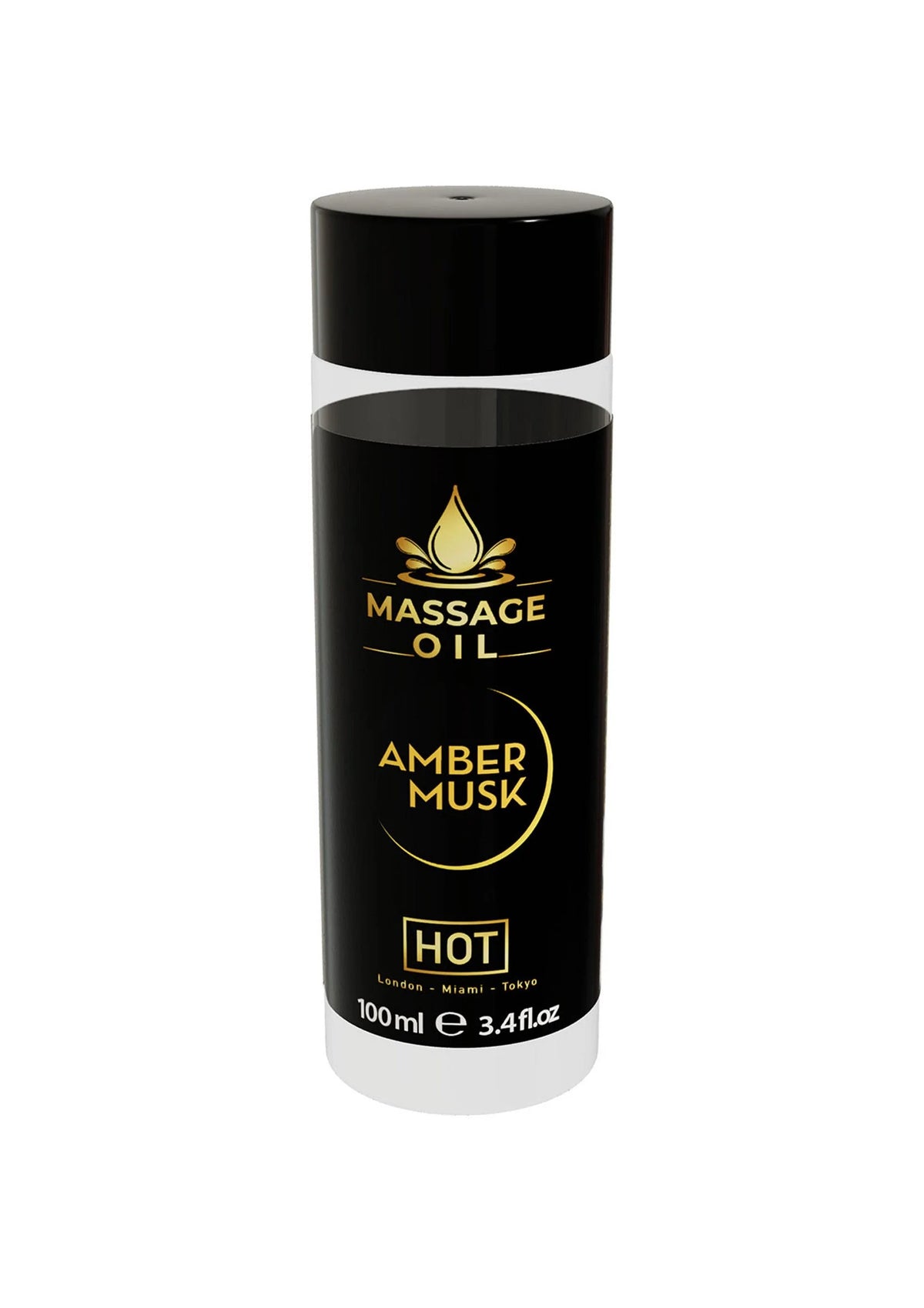 Bestel: Massage Oil 100 ml by Hot - bij Happytoys.nl, happytoys.be, Happytoys.ae: erotische sex webshop | liever Happy dan Easy ⭐⭐⭐⭐⭐