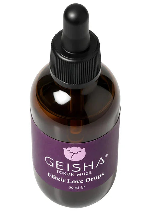 Bestel: Elixir Love Drops 50 ml by Geisha - bij Happytoys.nl, happytoys.be, Happytoys.ae: erotische sex webshop | liever Happy dan Easy ⭐⭐⭐⭐⭐
