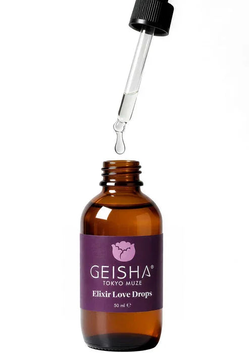 Bestel: Elixir Love Drops 50 ml by Geisha - bij Happytoys.nl, happytoys.be, Happytoys.ae: erotische sex webshop | liever Happy dan Easy ⭐⭐⭐⭐⭐