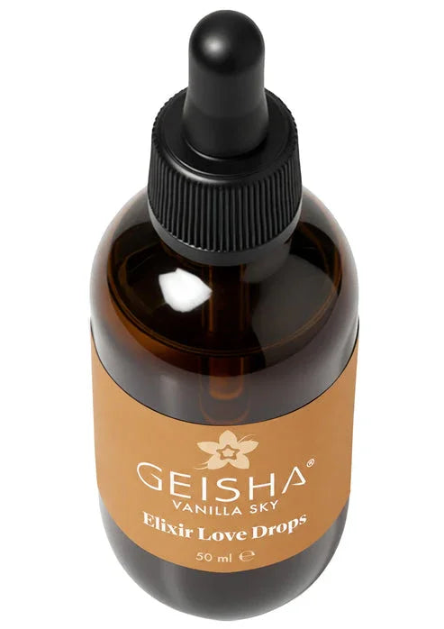 Bestel: Elixir Love Drops 50 ml by Geisha - bij Happytoys.nl, happytoys.be, Happytoys.ae: erotische sex webshop | liever Happy dan Easy ⭐⭐⭐⭐⭐