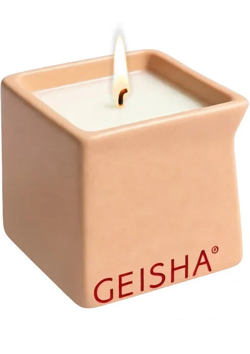 Bestel: Sensual Massage Candle 145 ml by Geisha - bij Happytoys.nl, happytoys.be, Happytoys.ae: erotische sex webshop | liever Happy dan Easy ⭐⭐⭐⭐⭐