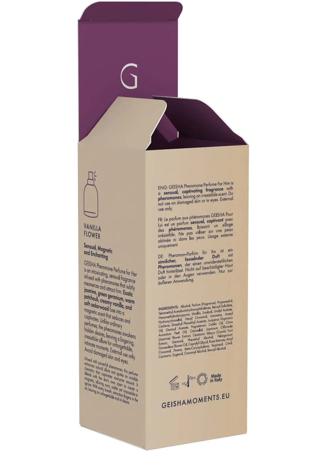 Bestel: Pheromone Perfume For Her 50 ml by Geisha - bij Happytoys.nl, happytoys.be, Happytoys.ae: erotische sex webshop | liever Happy dan Easy ⭐⭐⭐⭐⭐
