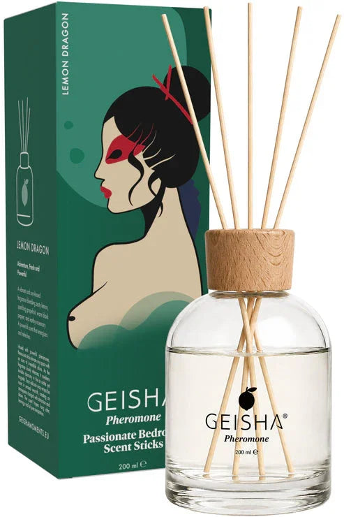 Bestel: Pheromone Bedroom Scent Sticks 200 ml by Geisha - bij Happytoys.nl, happytoys.be, Happytoys.ae: erotische sex webshop | liever Happy dan Easy âââââ - Vanilla Sky - 90662 - VANILLA - 200
