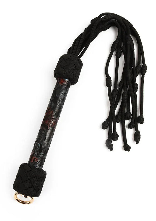 Bestel: Floral Jacquard Bloom Bud Flogger by Geisha - bij Happytoys: de erotische sex webshop | liever Happy dan Easy ⭐⭐⭐⭐⭐