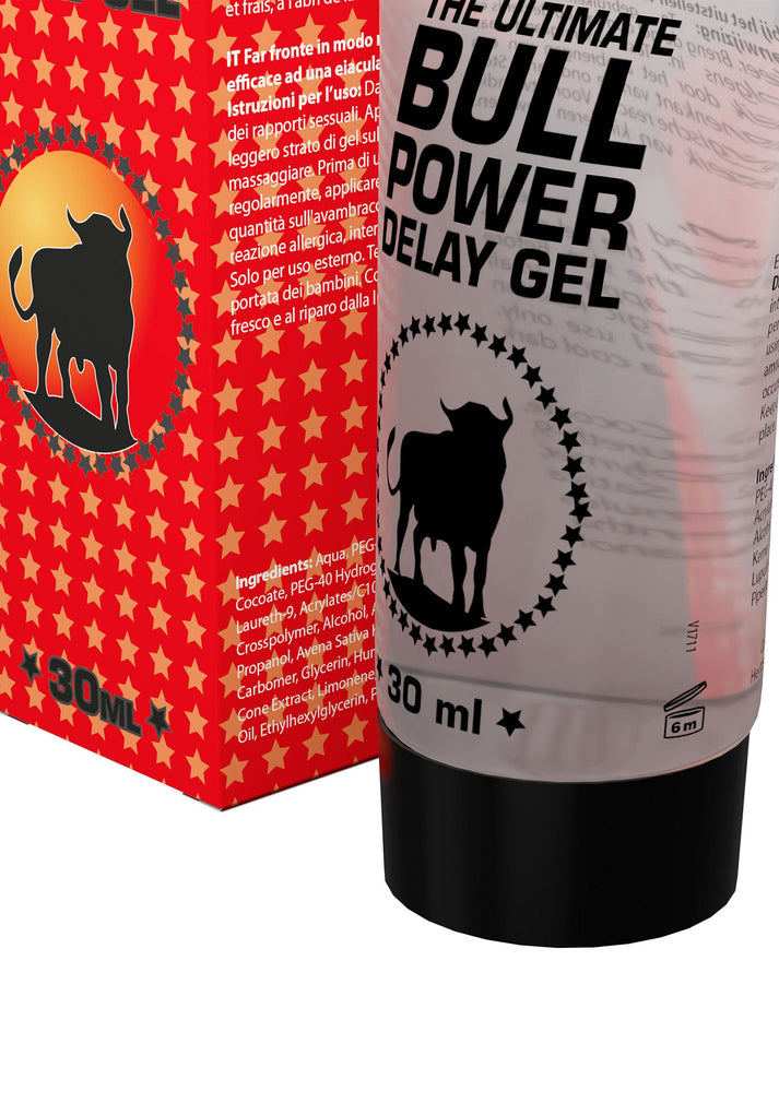 Bestel: Bull Power Delay Gel West 30 ml by Cobeco - bij Happytoys.nl, happytoys.be, Happytoys.ae: erotische sex webshop | liever Happy dan Easy ⭐⭐⭐⭐⭐