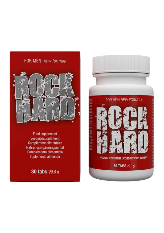Bestel: Rock Hard Pills 30pcs by Cobeco - bij Happytoys: de erotische sex webshop | liever Happy dan Easy ⭐⭐⭐⭐⭐ - Default Title - 92601 - NATUREL