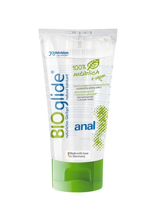 Bestel: Bioglide Anal 80 ml lubricant by Joy Division - bij Happytoys.nl, happytoys.be, Happytoys.ae: erotische sex webshop | liever Happy dan Easy ⭐⭐⭐⭐⭐ - Default Title - 93502 - NATUREL - 80