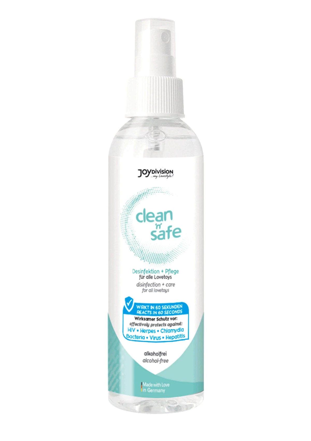Bestel: Clean N Safe 100 ml by Joy Division - drogisterij bij Happytoys.nl, happytoys.be, Happytoys.ae: erotische sex webshop | liever Happy dan Easy âââââ - Default Title - 93537 - NATUREL - 100