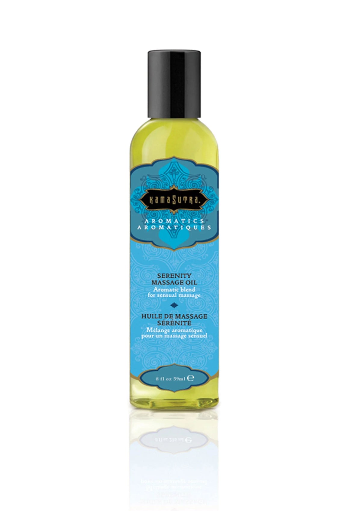 Bestel: Aromatic Massage Oil 59 ml - bij Happytoys.nl, happytoys.be, Happytoys.ae: erotische sex webshop | liever Happy dan Easy ⭐⭐⭐⭐⭐ - Default Title - 94021 - SERENITY - 59