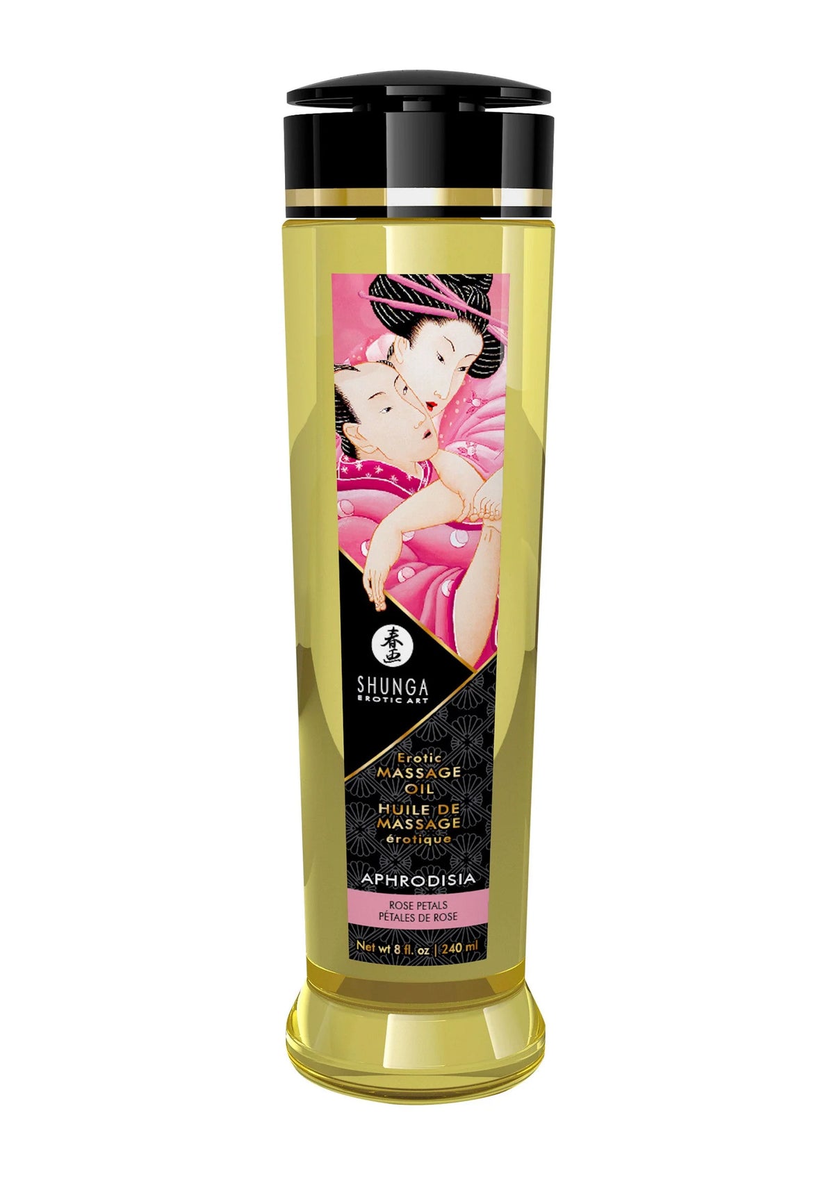 Bestel: Erotic Massage Oil by Shunga - bij Happytoys.nl, happytoys.be, Happytoys.ae: erotische sex webshop | liever Happy dan Easy ⭐⭐⭐⭐⭐
