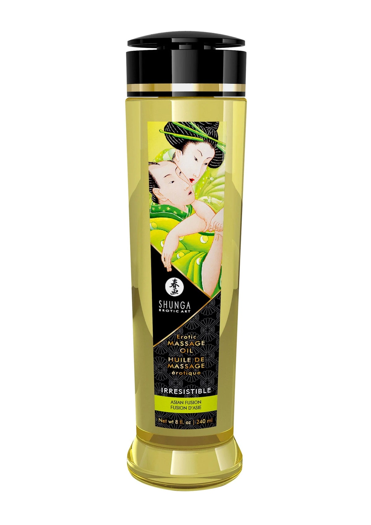 Bestel: Erotic Massage Oil by Shunga - bij Happytoys.nl, happytoys.be, Happytoys.ae: erotische sex webshop | liever Happy dan Easy ⭐⭐⭐⭐⭐