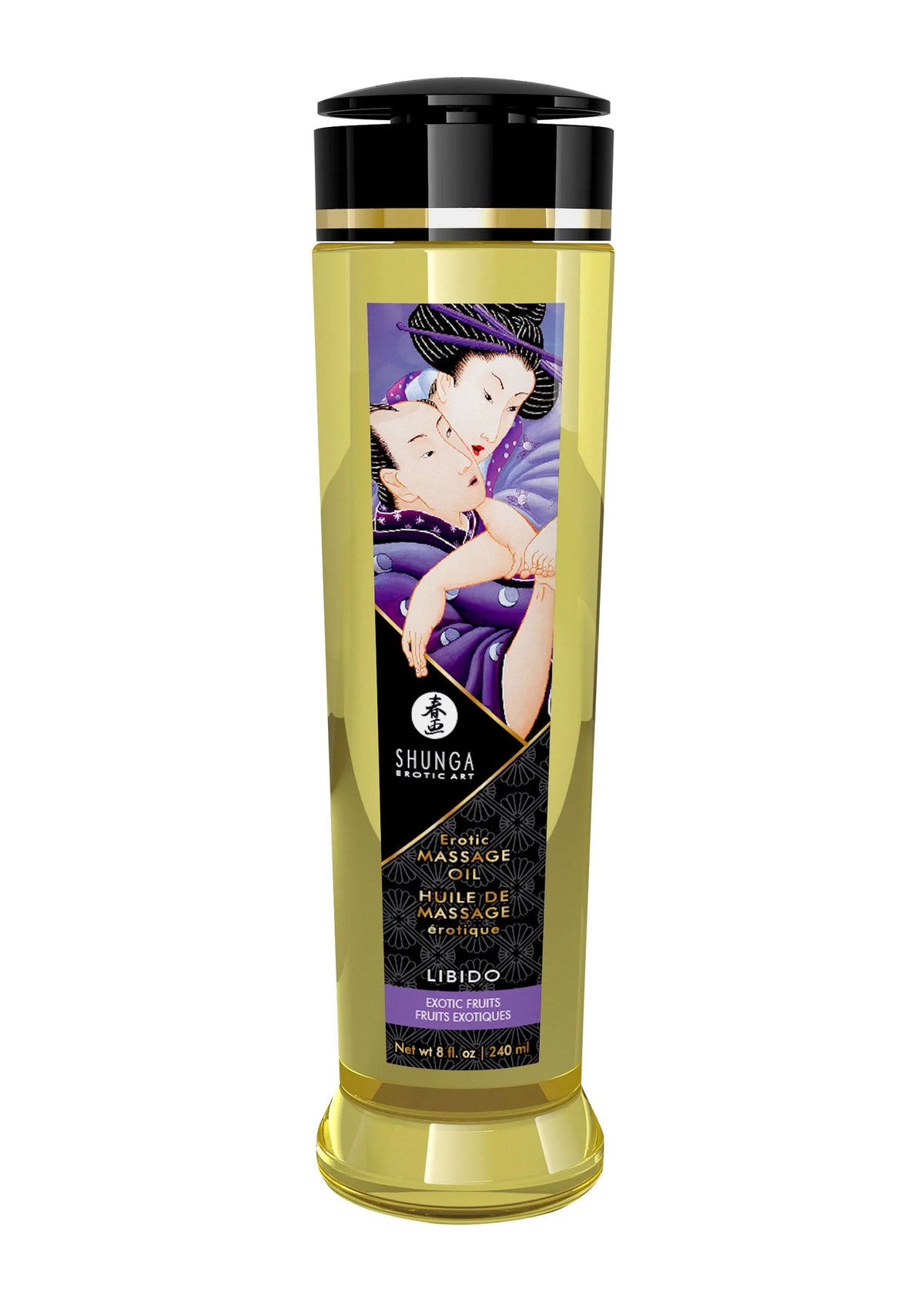 Bestel: Erotic Massage Oil by Shunga - bij Happytoys.nl, happytoys.be, Happytoys.ae: erotische sex webshop | liever Happy dan Easy ⭐⭐⭐⭐⭐