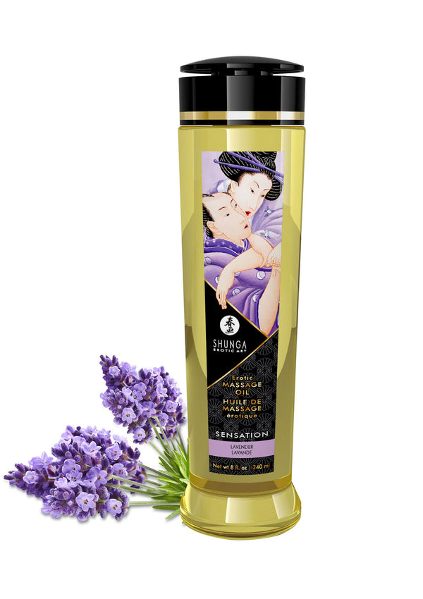Bestel: Erotic Massage Oil by Shunga - bij Happytoys.nl, happytoys.be, Happytoys.ae: erotische sex webshop | liever Happy dan Easy ⭐⭐⭐⭐⭐