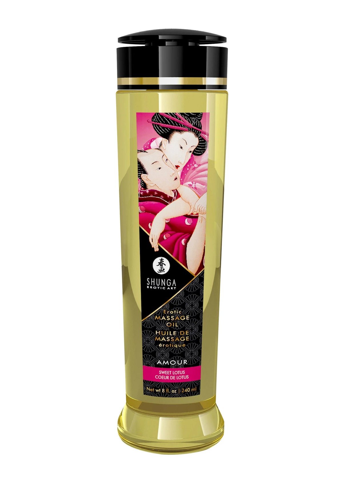 Bestel: Erotic Massage Oil by Shunga - bij Happytoys.nl, happytoys.be, Happytoys.ae: erotische sex webshop | liever Happy dan Easy ⭐⭐⭐⭐⭐