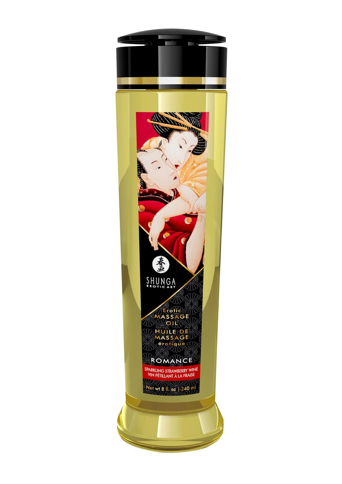 Bestel: Erotic Massage Oil by Shunga - bij Happytoys.nl, happytoys.be, Happytoys.ae: erotische sex webshop | liever Happy dan Easy ⭐⭐⭐⭐⭐