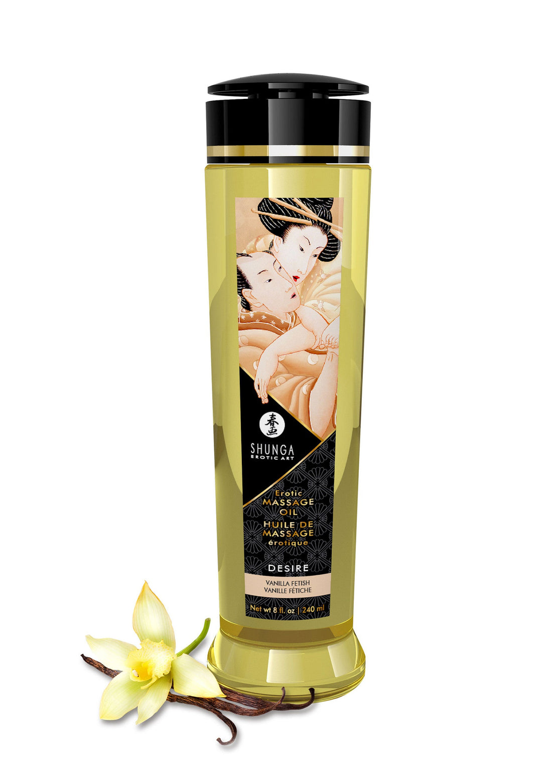Bestel: Erotic Massage Oil by Shunga - bij Happytoys.nl, happytoys.be, Happytoys.ae: erotische sex webshop | liever Happy dan Easy ⭐⭐⭐⭐⭐