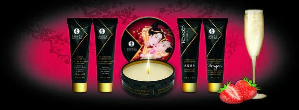 Bestel: Geisha's Secrets Set by Shunga - bij Happytoys.nl, happytoys.be, Happytoys.ae: erotische sex webshop | liever Happy dan Easy ⭐⭐⭐⭐⭐