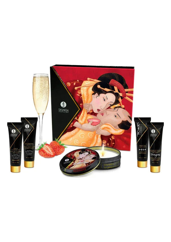 Bestel: Geisha's Secrets Set by Shunga - bij Happytoys.nl, happytoys.be, Happytoys.ae: erotische sex webshop | liever Happy dan Easy ⭐⭐⭐⭐⭐