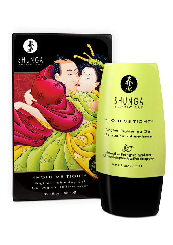 Bestel: Hold Me Tight Vaginal Tightening Gel by Shunga - bij Happytoys.nl, happytoys.be, Happytoys.ae: erotische sex webshop | liever Happy dan Easy âââââ