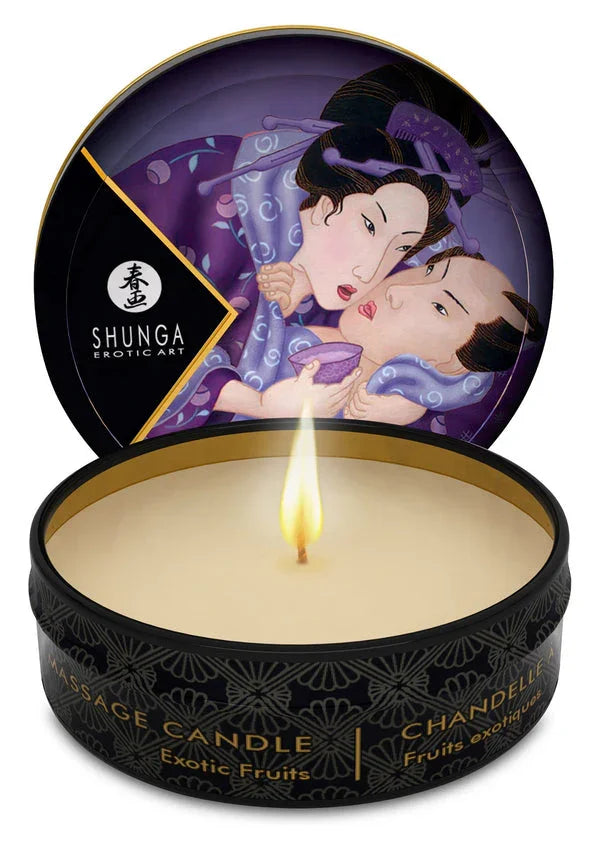 Bestel: Mini Massage Candle 6 pcs by Shunga - bij Happytoys.nl, happytoys.be, Happytoys.ae: erotische sex webshop | liever Happy dan Easy ⭐⭐⭐⭐⭐ - Exotic - 94526 - EXOTIC - 30