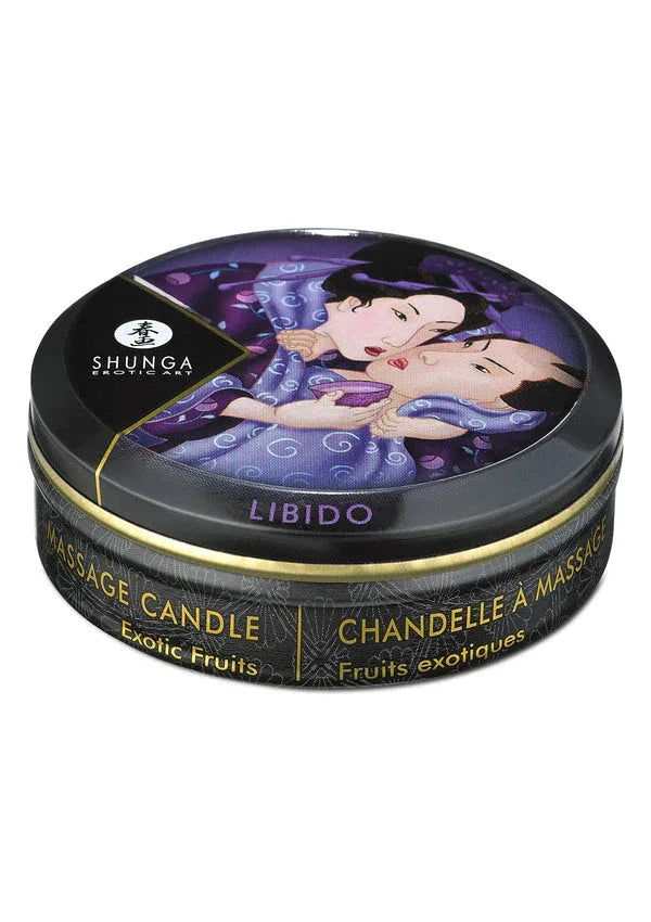 Bestel: Mini Massage Candle 6 pcs by Shunga - bij Happytoys.nl, happytoys.be, Happytoys.ae: erotische sex webshop | liever Happy dan Easy ⭐⭐⭐⭐⭐