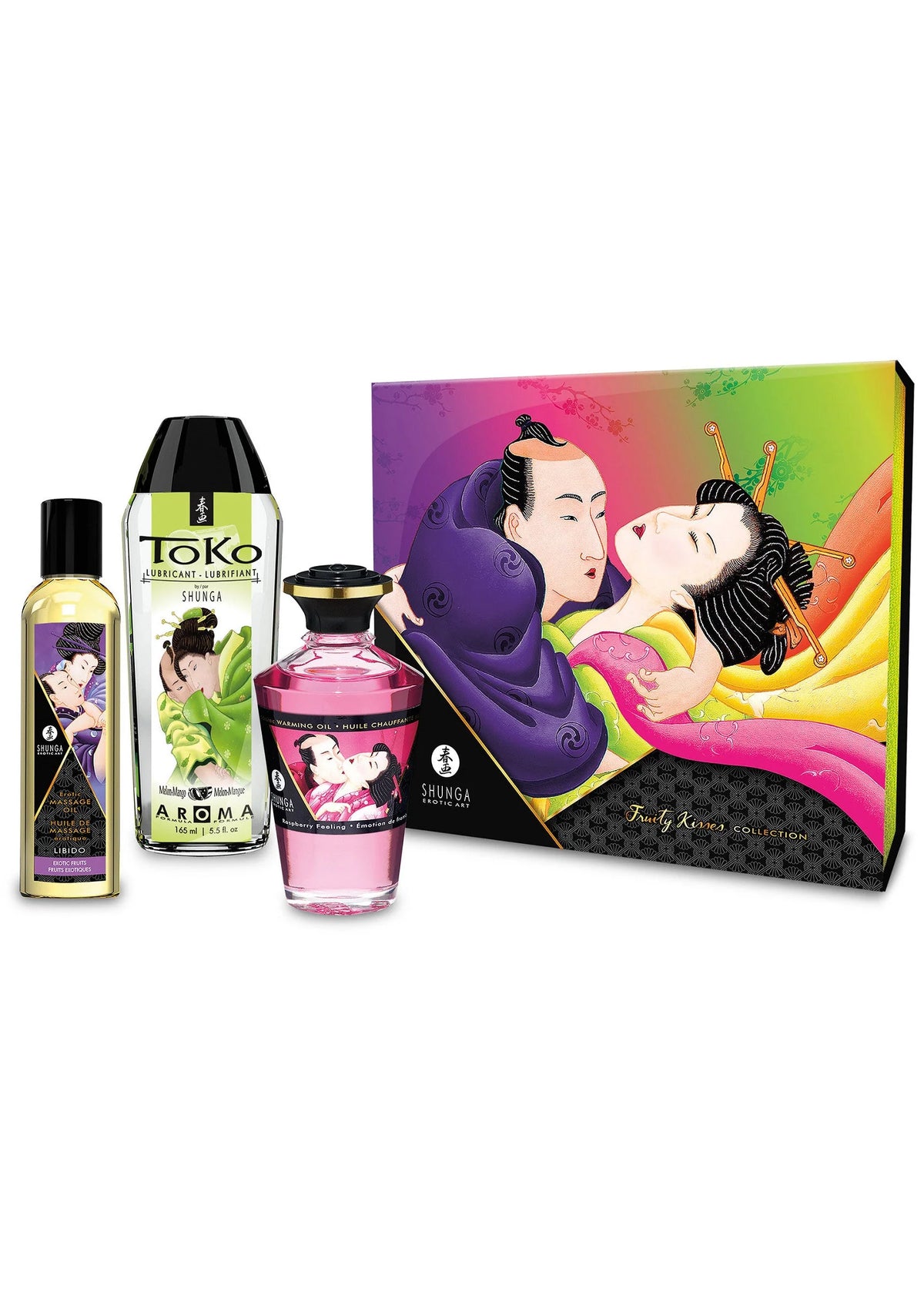 Bestel: Fruity Kisses Collection by Shunga - bij Happytoys.nl, happytoys.be, Happytoys.ae: erotische sex webshop | liever Happy dan Easy ⭐⭐⭐⭐⭐