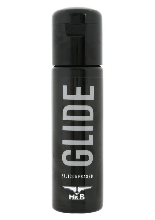 Bestel: Mister B Glide Silicone lubricant 100 ml by Mister B - drogisterij bij Happytoys: de erotische sex webshop | liever Happy dan Easy ⭐⭐⭐⭐⭐ - Default Title - 97004 - NATUREL - 100