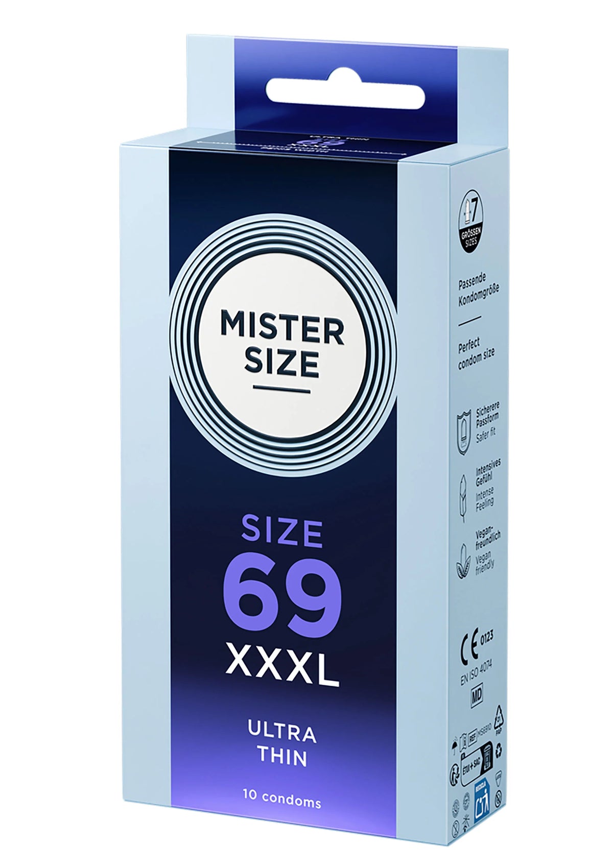 Bestel: 69mm Condoms 10pcs by Mister Size - bij Happytoys.nl, happytoys.be, Happytoys.ae: erotische sex webshop | liever Happy dan Easy ⭐⭐⭐⭐⭐ - Default Title - 97126 - NATUREL