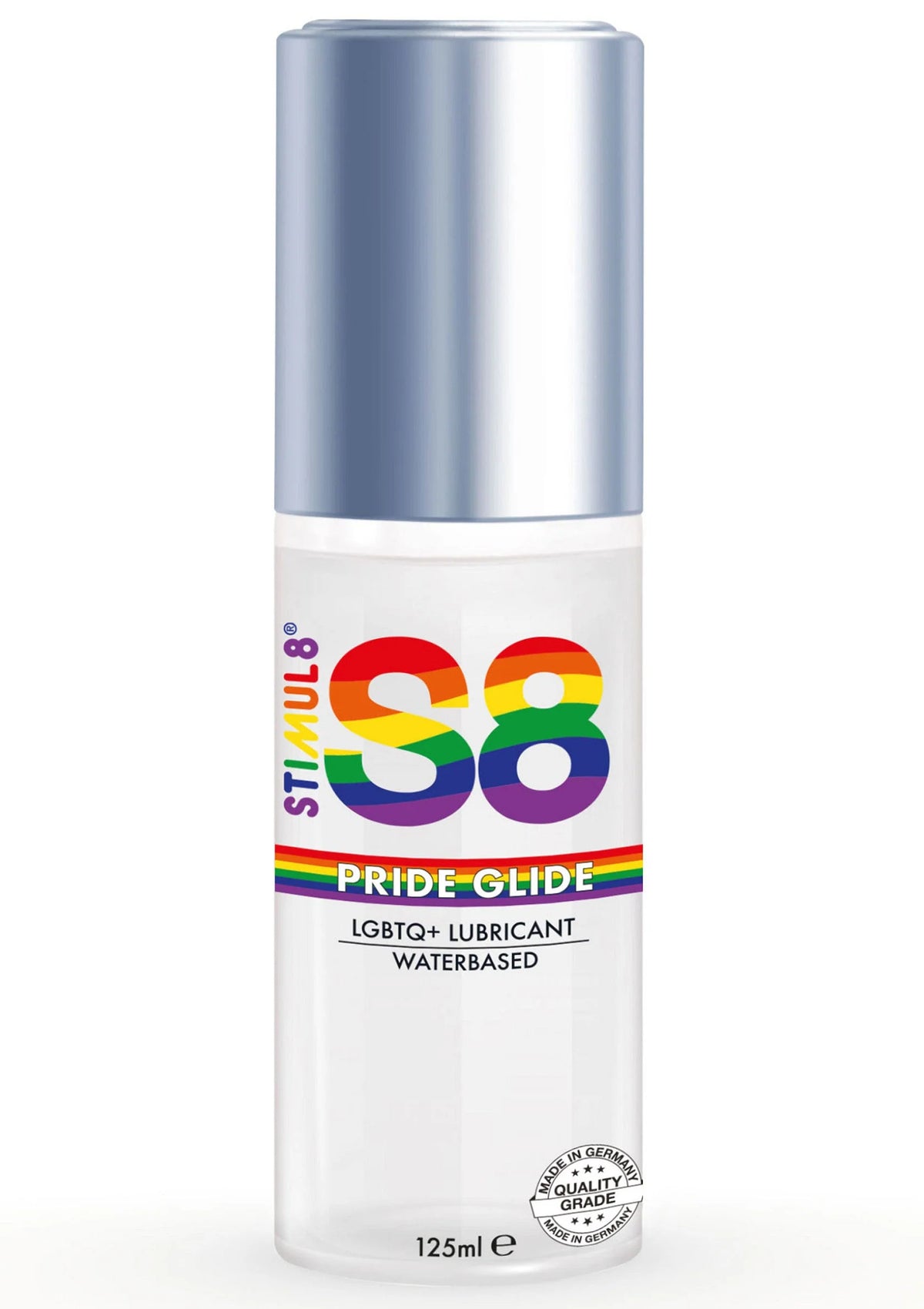 Bestel: Waterbased Pride Glide Lube 125ml by S8 - bij Happytoys.nl, happytoys.be, Happytoys.ae: erotische sex webshop | liever Happy dan Easy âââââ - Default Title - 97395 - NATUREL - 125