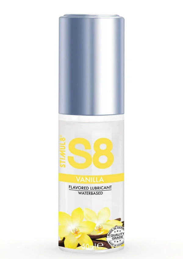 Bestel: Flavored Lubricant 50 ml by S8 - glijmiddel bij Happytoys.nl, happytoys.be, Happytoys.ae: erotische sex webshop | liever Happy dan Easy ⭐⭐⭐⭐⭐ - Vanilla - 97406 - VANILLA - 50