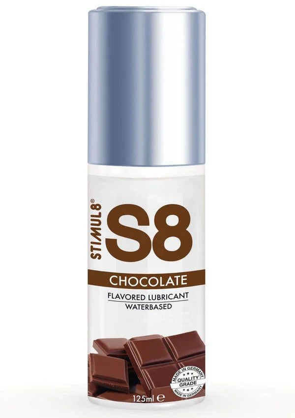 Bestel: Flavored Lubricant 125 ml by S8 - bij Happytoys.nl, happytoys.be, Happytoys.ae: erotische sex webshop | liever Happy dan Easy ⭐⭐⭐⭐⭐ - Chocolate - 97407 - CHOCOLATE - 125