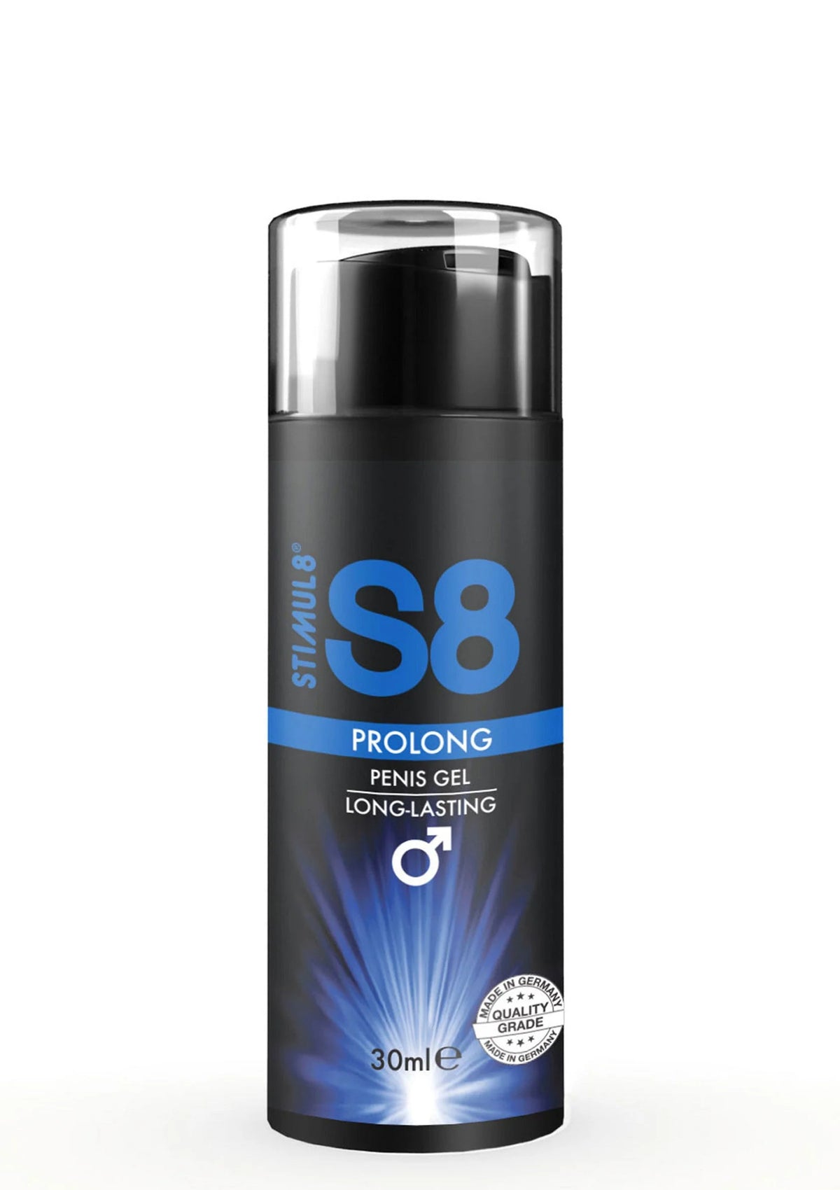 Bestel: S8 Prolong Penis Gel 30ml orgasme verlengende creme - bij Happytoys.nl, happytoys.be, Happytoys.ae: erotische sex webshop | liever Happy dan Easy âââââ - Default Title - 97418 - NATUREL - 30