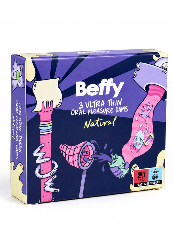 Bestel: Beffy Oral Dams 2pcs by Happytoys - bij Happytoys.nl, happytoys.be, Happytoys.ae: erotische sex webshop | liever Happy dan Easy âââââ