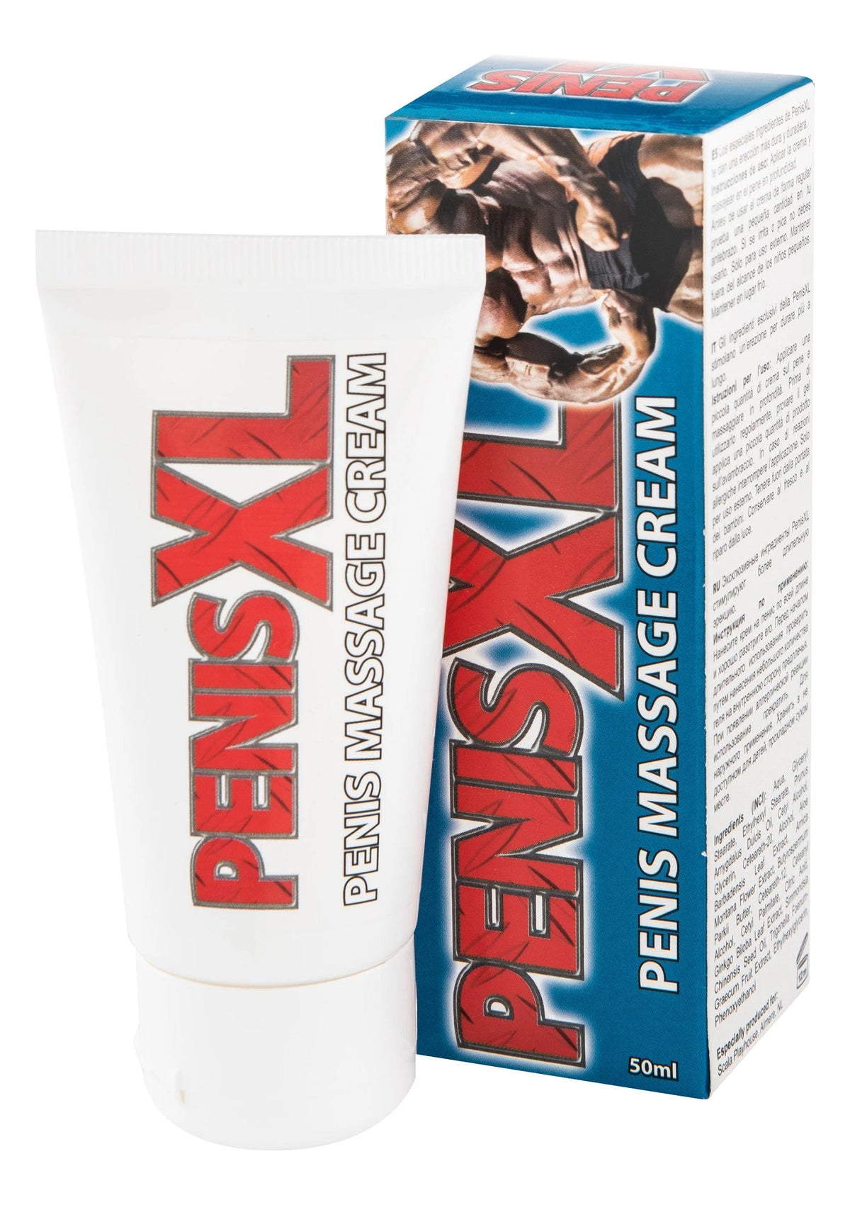Bestel: Penis XL Cream 50ml by Scala Selection - bij Happytoys.nl, happytoys.be, Happytoys.ae: erotische sex webshop | liever Happy dan Easy ⭐⭐⭐⭐⭐ - Default Title - 97707 - NATUREL - 50