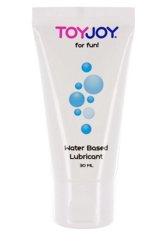 Waterbasis glijmiddel knijptube 30 ml, TOYJOY-logo bovenaan