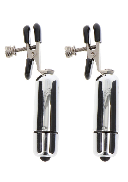 Bestel: Adjustable Vibrating Clamps by Taboom Nipple Play - bij Happytoys.nl, happytoys.be, Happytoys.ae: erotische sex webshop | liever Happy dan Easy âââââ