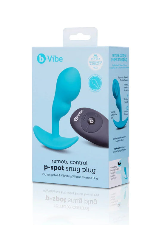 B-VibeRemoteControlP-SpotSnugPlug95g2 @ Happytoys Sexshop: online sex shop for Feeling Happy & Easy π the erotic store owned by a woman