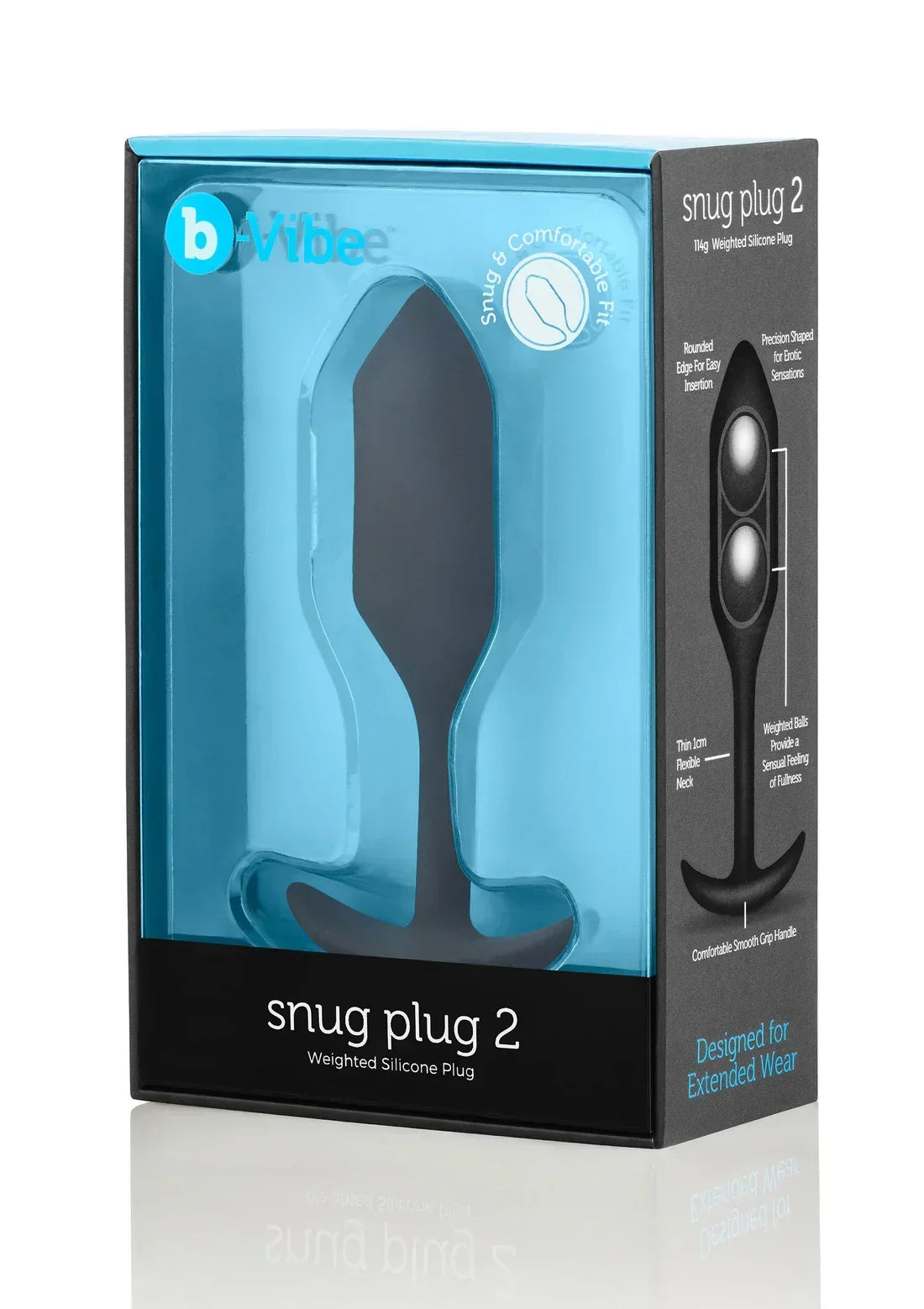 Bestel: B - Vibe Snug Plug 2 by B - Vibe - bij Happytoys.nl, happytoys.be, Happytoys.ae: erotische sex webshop | liever Happy dan Easy ⭐⭐⭐⭐⭐